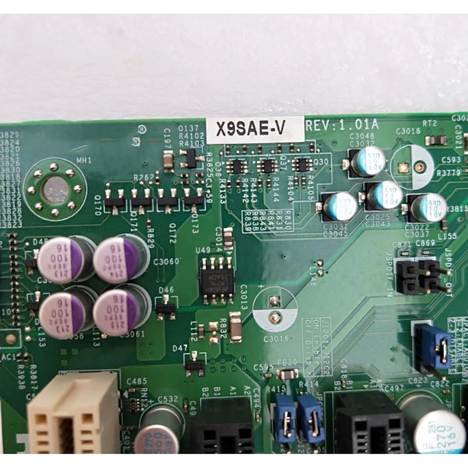 SuperMicro X9SAE-V 산업제어 장비 마더보드