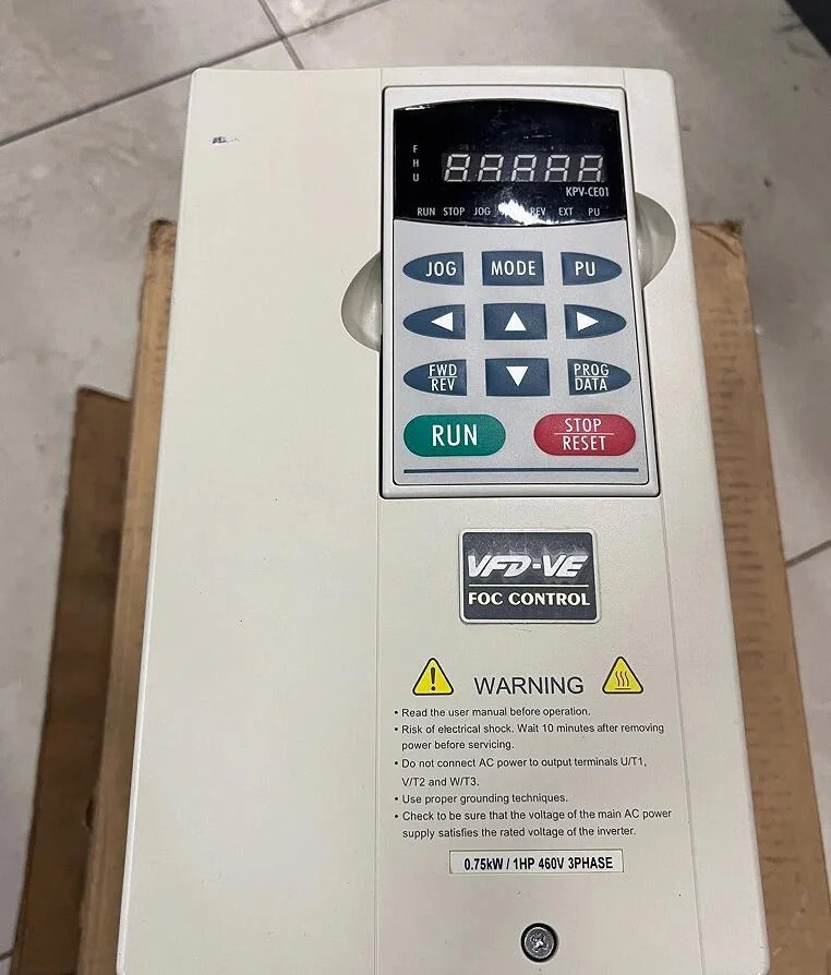 VFD007V43A-2 3개월 으로 잘 작동함