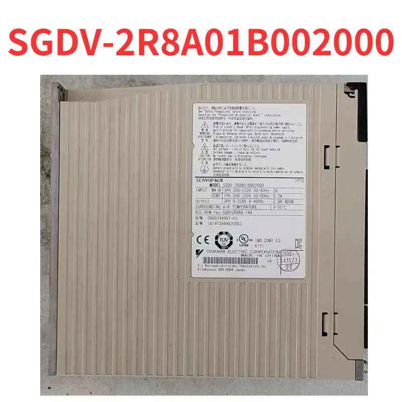 SGDV-2R8A01B002000 서보 드라이버 리퍼 완료 신