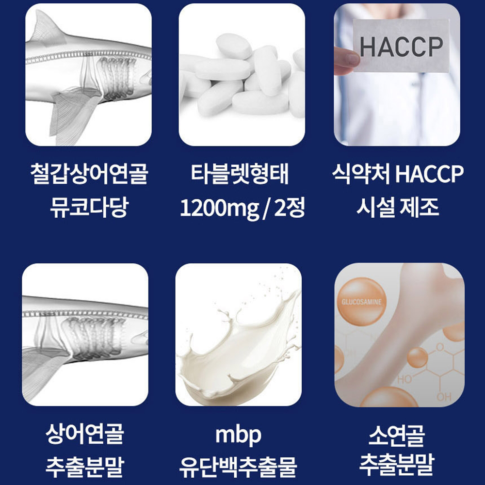 철갑상어 콘도로이친 상어연골 cs6 6형 저분자 콘드로이친1200 c6s 콘드로친 mbp - 상세 이미지 3