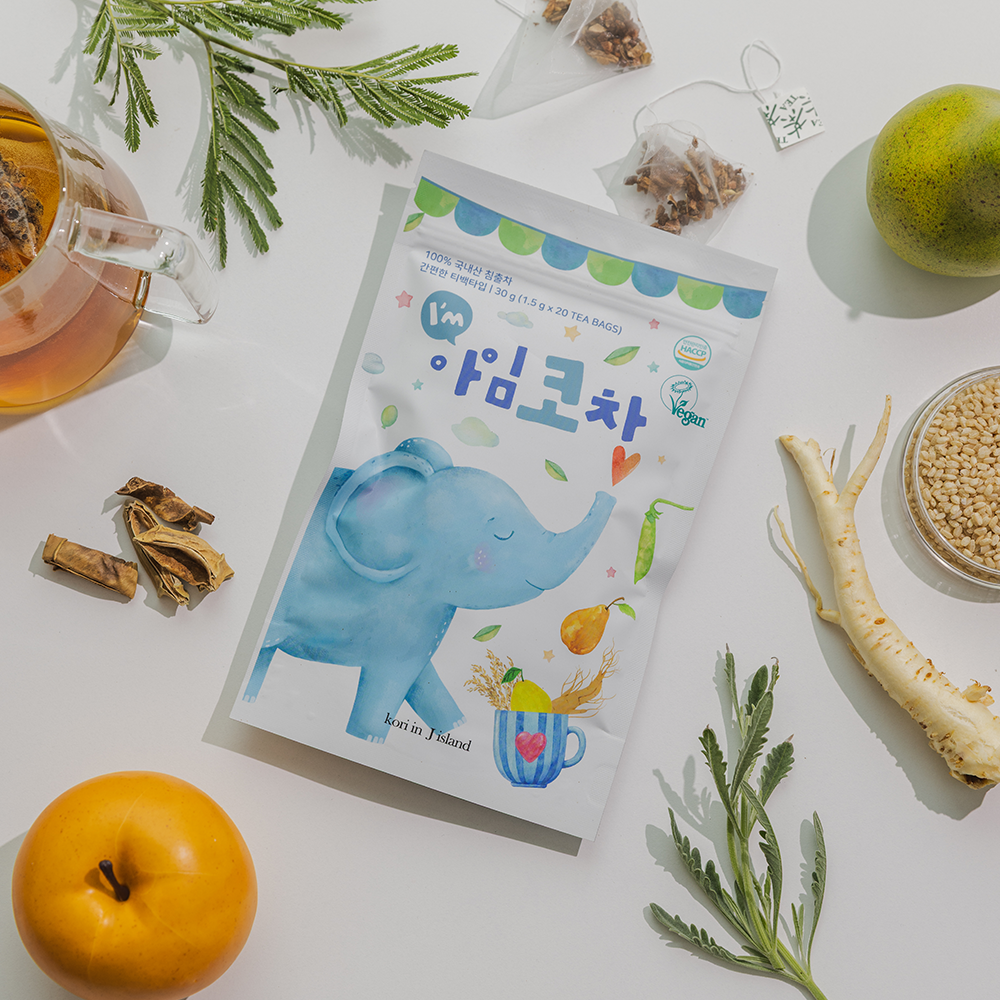 비염차 국내산 차 아기 차 배도라지차 작두콩차