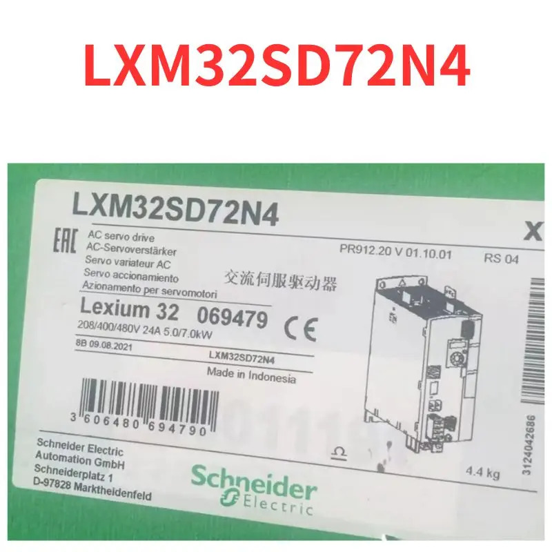 AC 서보 드라이버 LXM32SD72N4 신