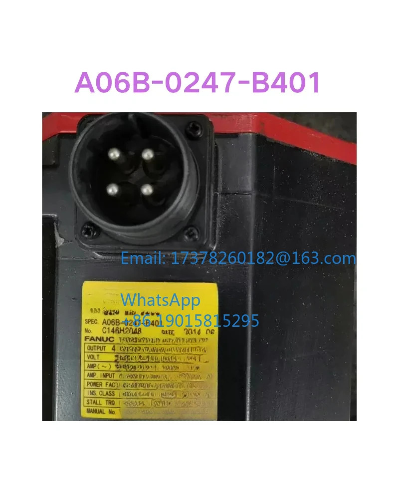 A06B-0247-B401 리퍼 서보모터 ok