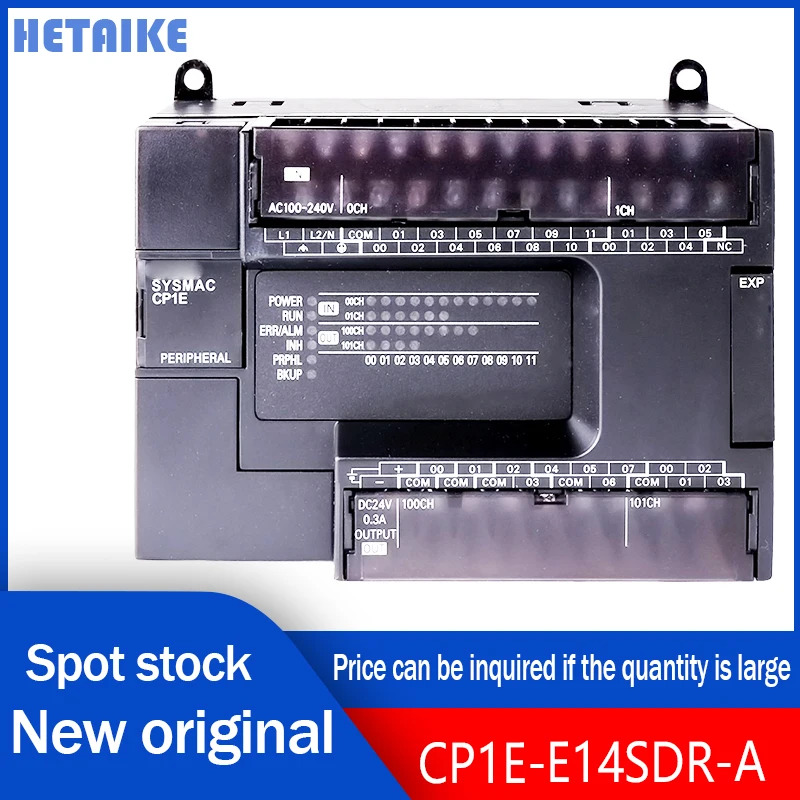 CP1E-E14SDR-A PLC CPU AC100-240V 입력 8 포인트 릴레이 출력 6 신