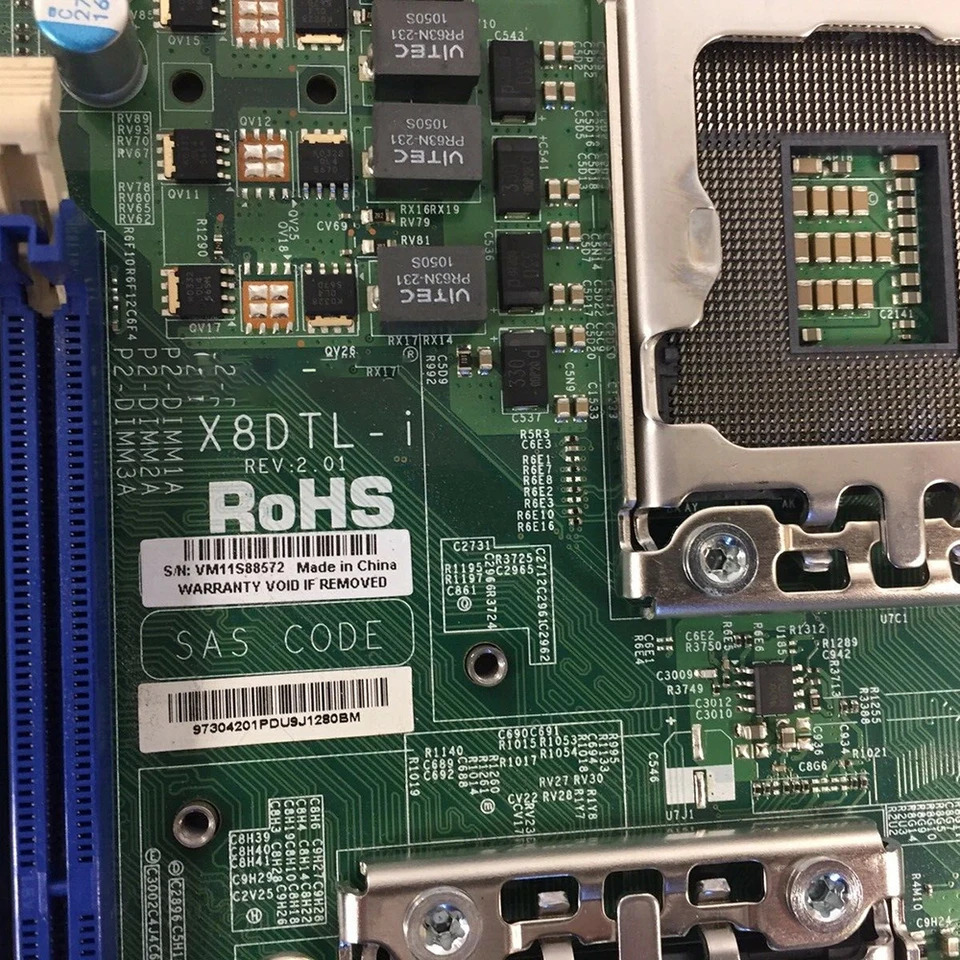 Supermicro X8DTL-I 메인보드 리퍼 완료 S5500 LGA1366 DDR3