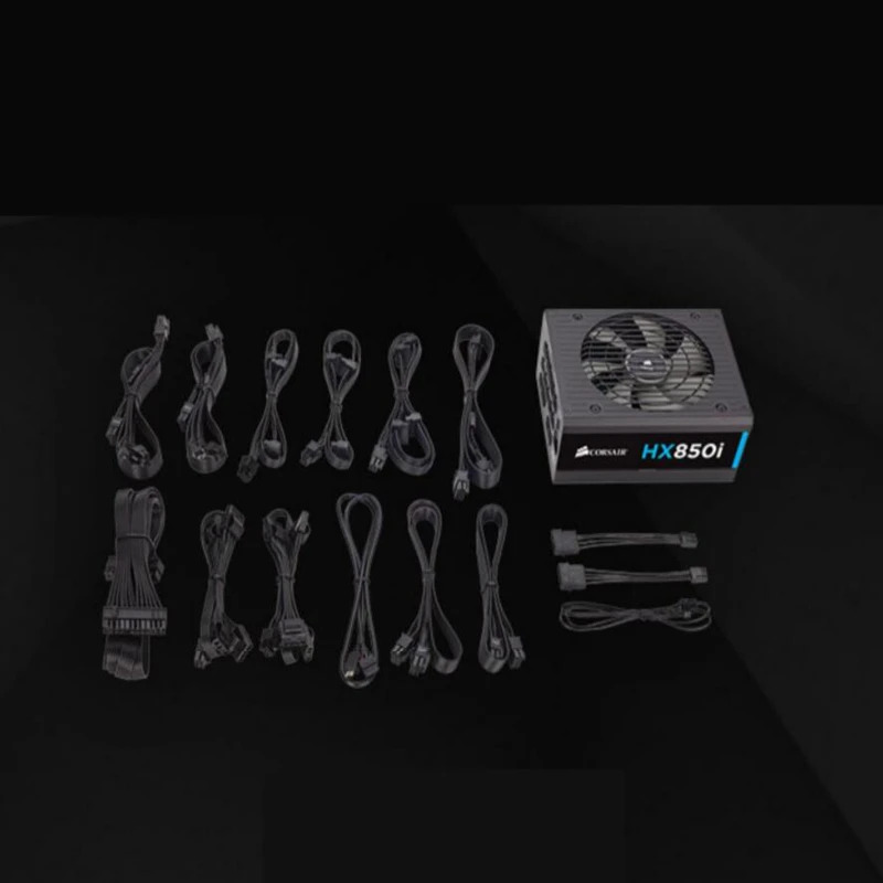 Corsair 3080 3090 저소음 전원공급장치 850W HX850I HX850 RPS0075 CP-9020138 75-002705 PSU 신