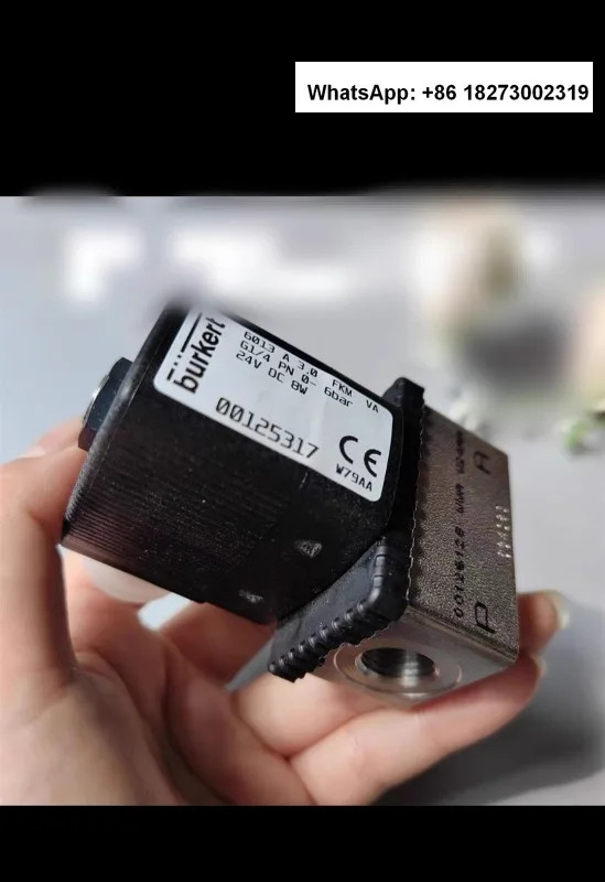 BURKERT 스테인레스 스틸 솔레노이드 밸브 6013 A 3.0 G1/4 24VDC00125317