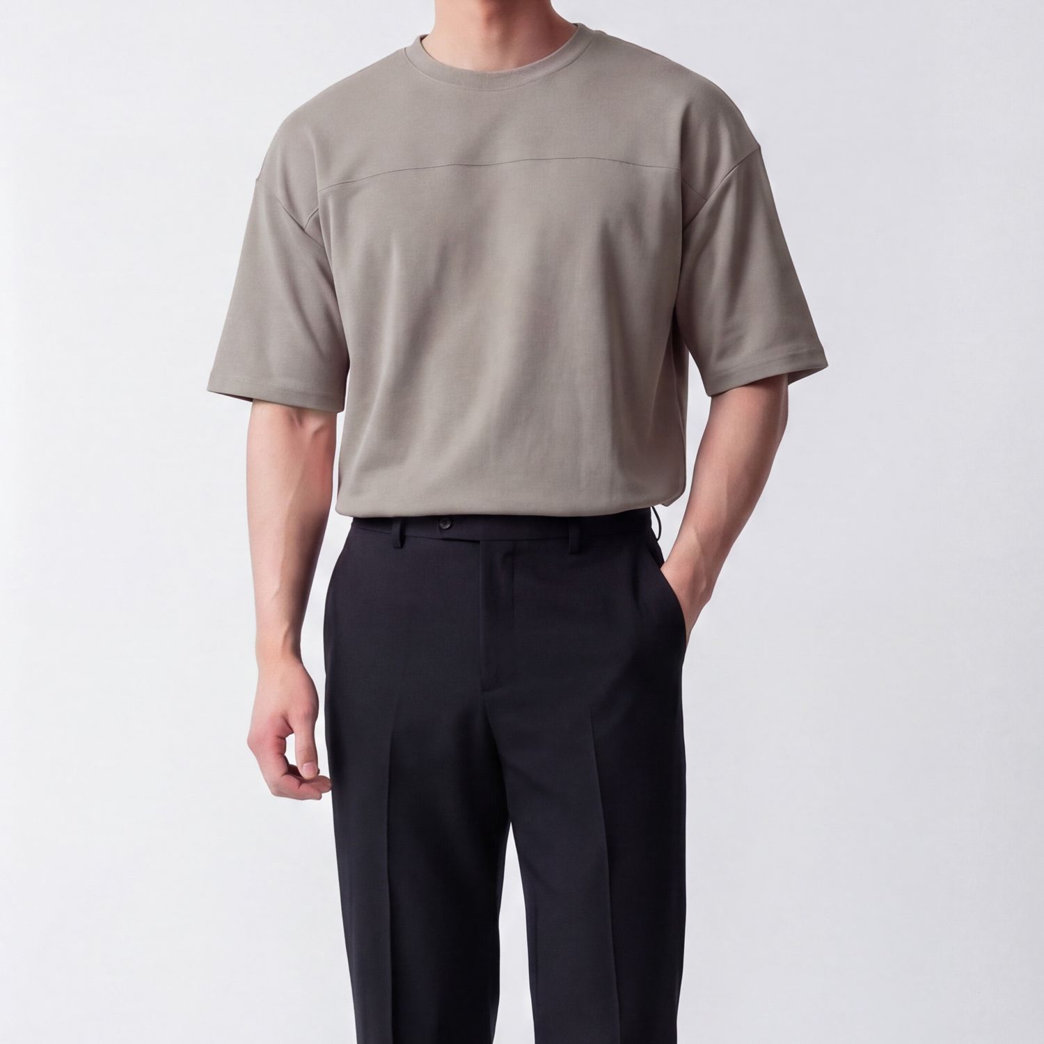 쿨티셔츠 두꺼운반팔티 헤비웨이트반팔 - 상품 이미지