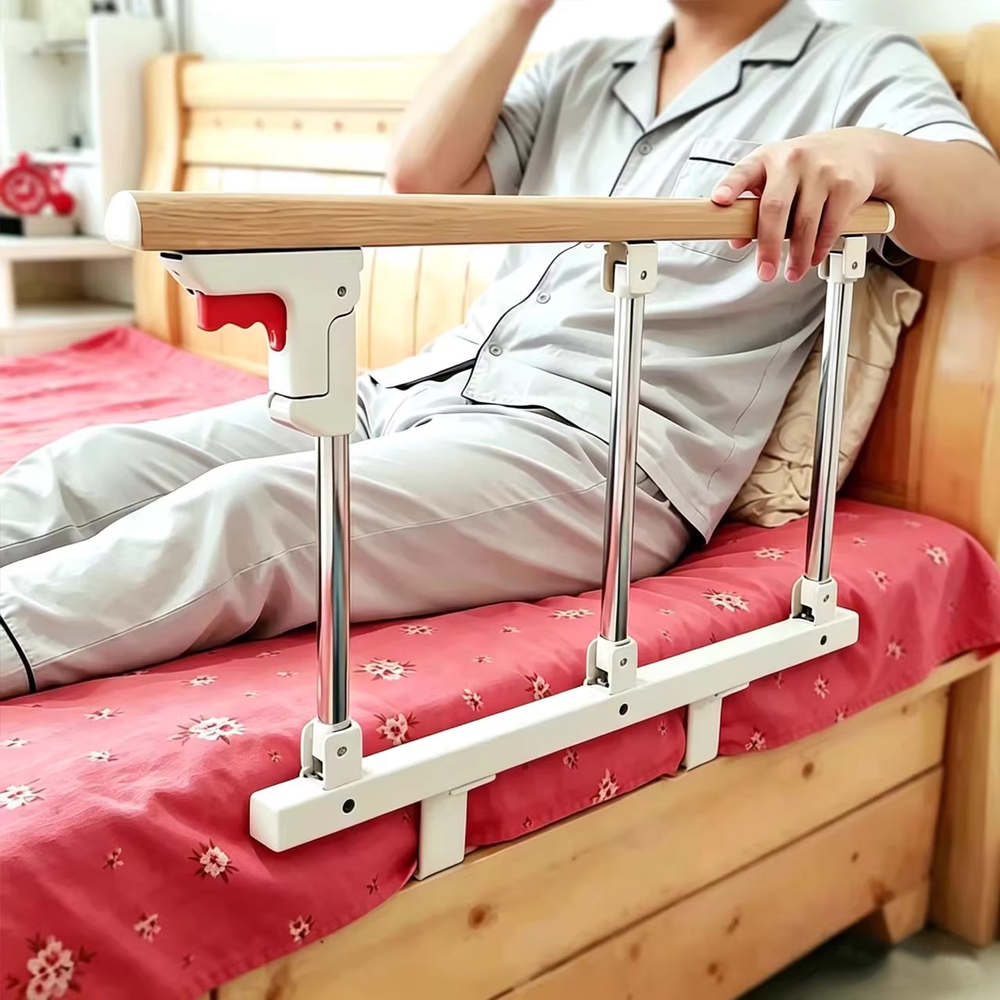 침대손잡이 가드레일 조절 노약자 다리 낙하 방지 70cm - 상세 이미지 5