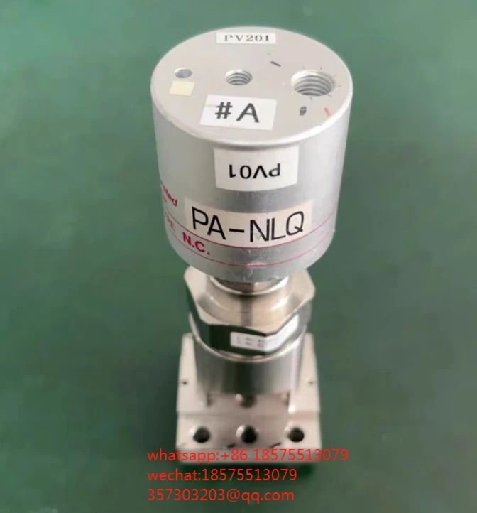 FUJIKIN PA-NLQ IGS 3방향 공압 다이어프램 밸브 316E-P O.P0.45-0.6MPa