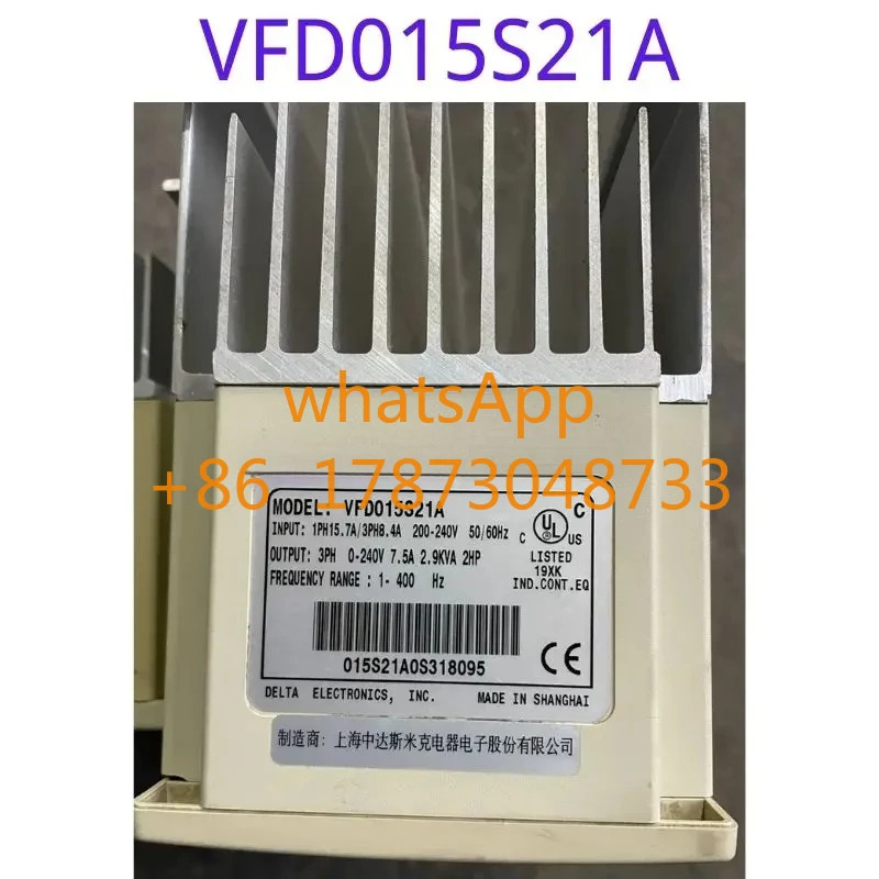 리퍼 주파수 변환기 VFD015S21A 1.5KW 기능 리퍼는 그대로 유지됩니다.
