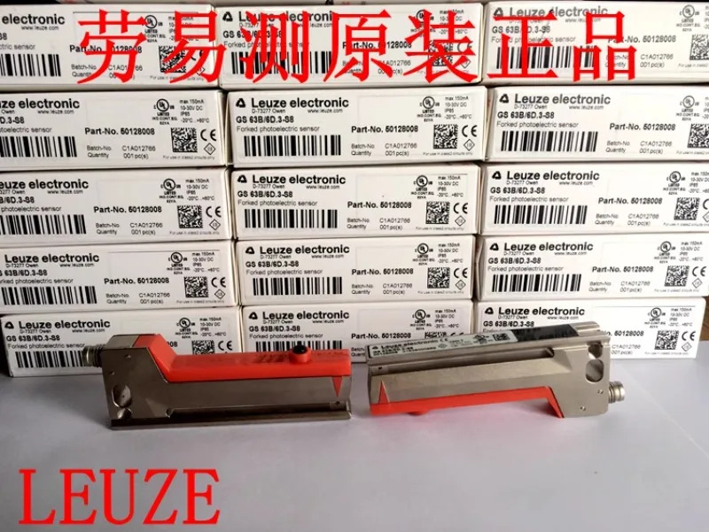 독일 LEUZE 슬롯 센서 GS 63B 6D.3-S8 라벨 기계 신