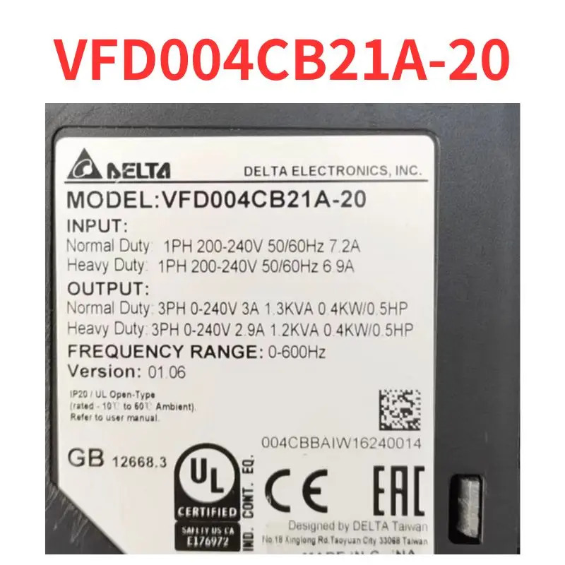 VFD004CB21A-20 주파수 변환기 리퍼 완료 신