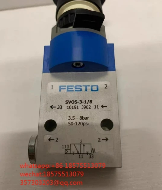 온 오프 밸브 릴리프 Festo SVOS-3-1/8 10190 j902 11