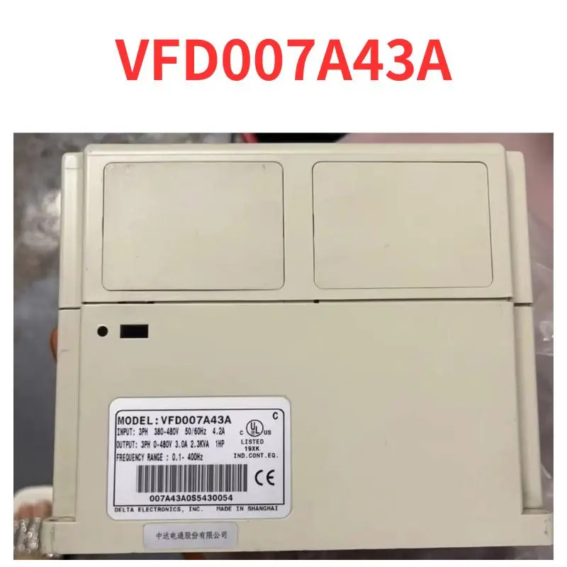 리퍼 완료 주파수 변환기 VFD007A43A 신