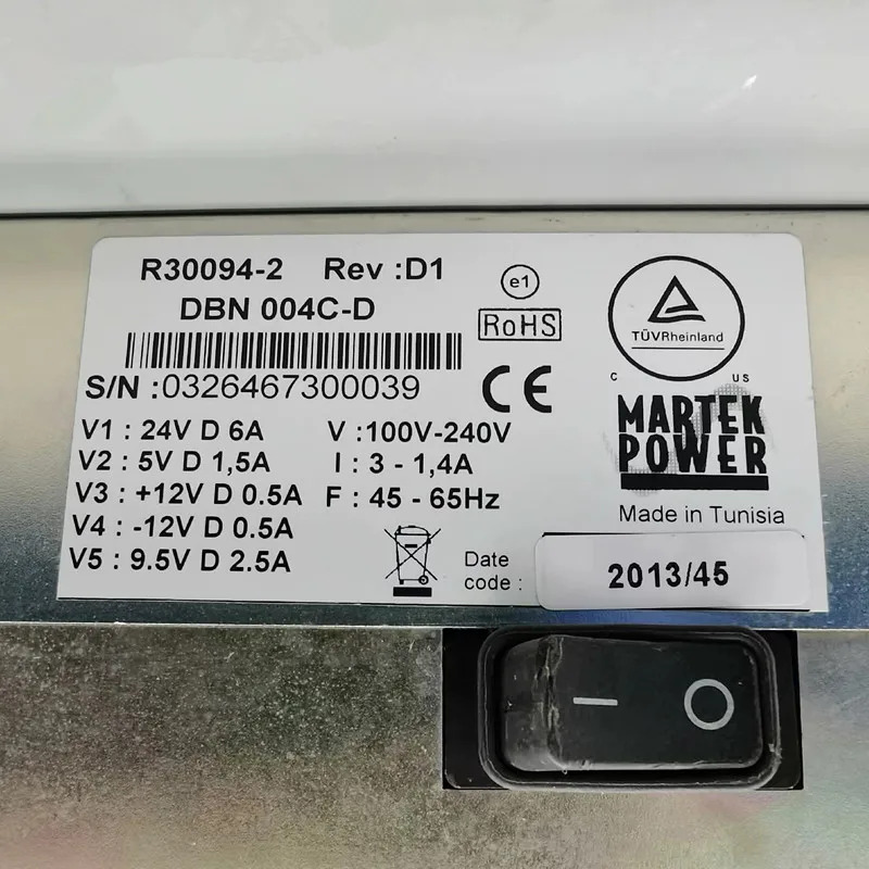 MARTEK 전원공급장치 R30094-2 DBN 004C-D 24V4A 36V2A 100W PF-100-26 리퍼 전원 것처럼 작동