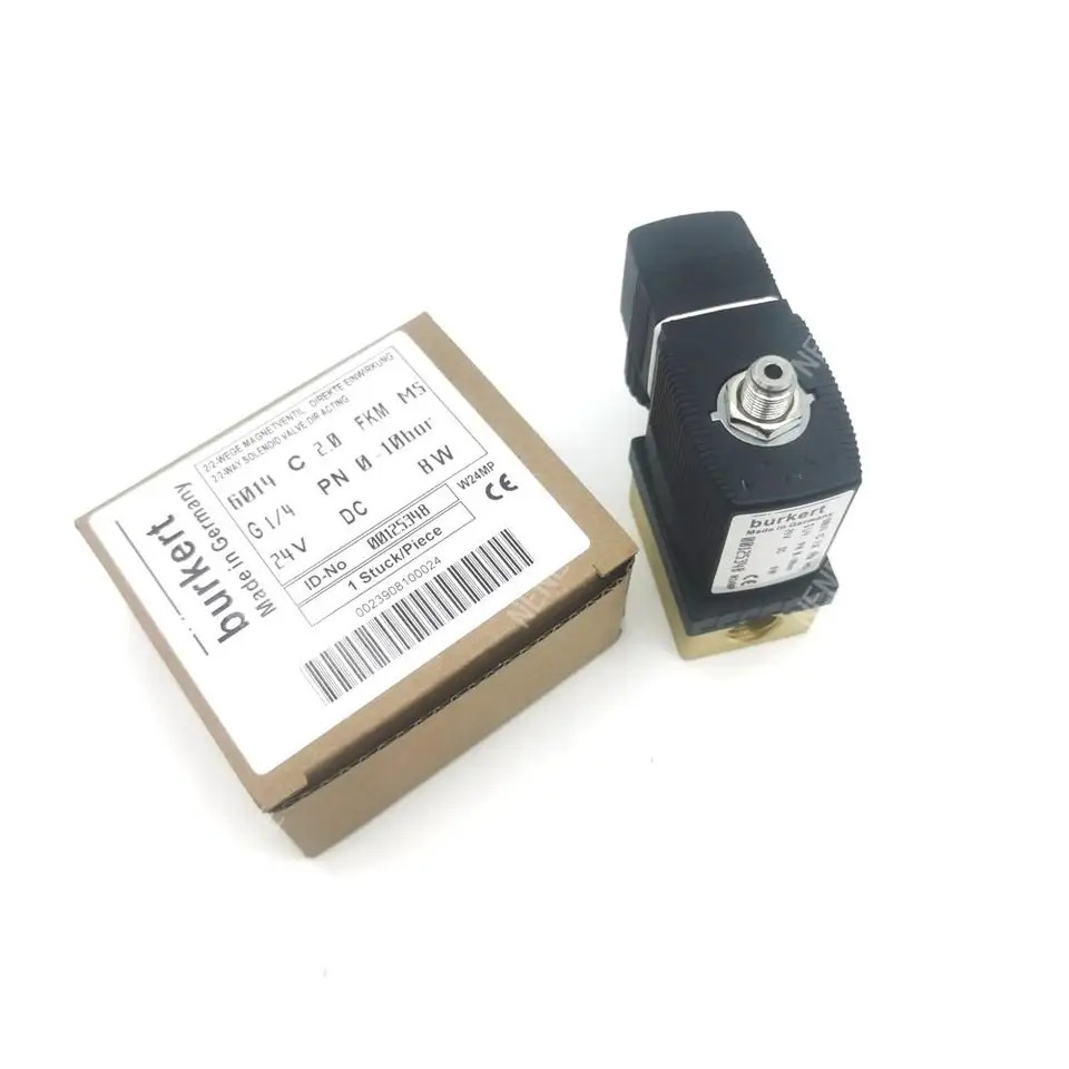 버커트 00125357 솔레노이드 밸브 6014D 정상 개방 00125358 00125360 G1/4 DC24V AC24V AC220V