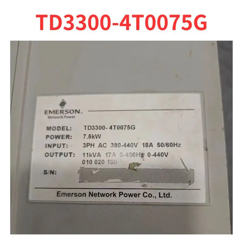 TD3300-4T0075G 주파수 변환기 리퍼 완료 신