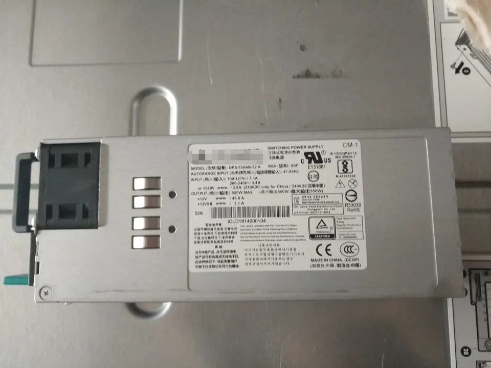 DPS-550AB-11 A PS-2550-5L pur NF5270M4 서버 전원