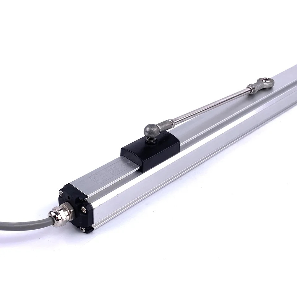 MIRAN 자기변형 가이드 슬라이딩 타입 변위센서 변환기 4-20mA 출력 MTM2 80mm-5000mm 고정밀