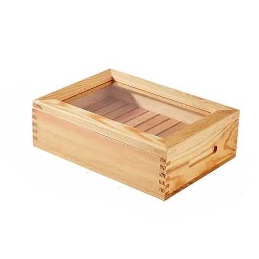 원목 회접시 나무틀 대형 초밥접시 대나무 받침 보드 31x22x10cm - 상품 이미지