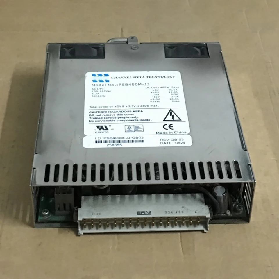 PSB400M-J4 PSB400M-J3 CWT 400W 모듈 서버 전원공급장치 작업