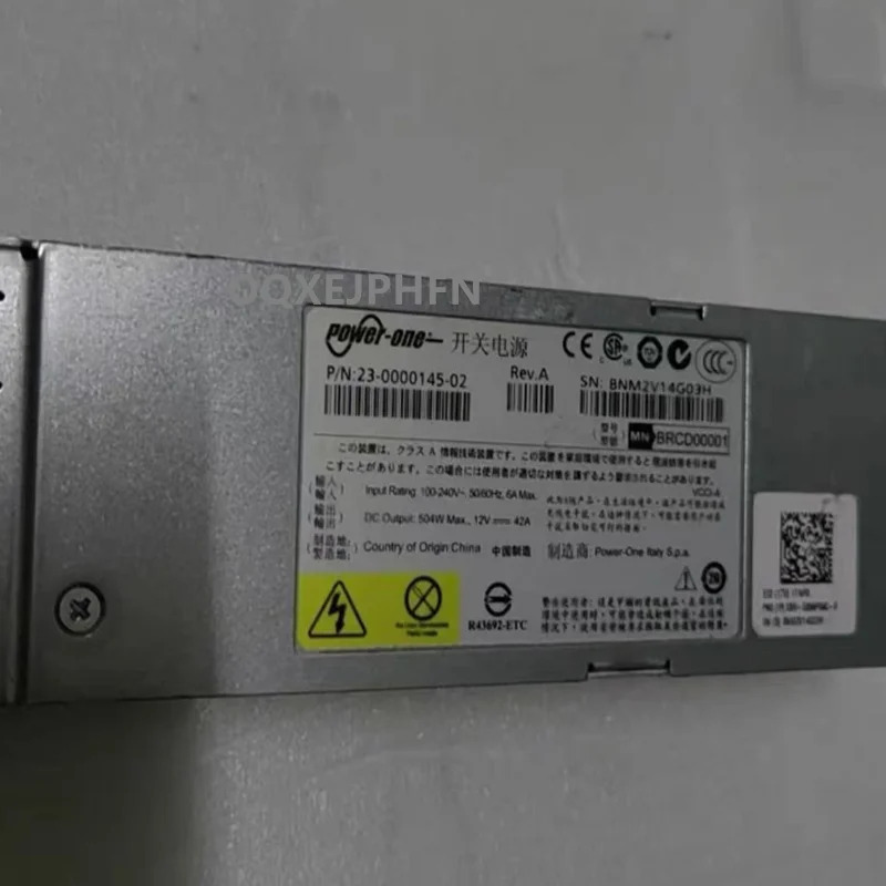 POWER POWER-ONE 130W SPL130-4101P 504W MNBRCD00001 23-0000145-02 리퍼 전원공급장치 것처럼 작동