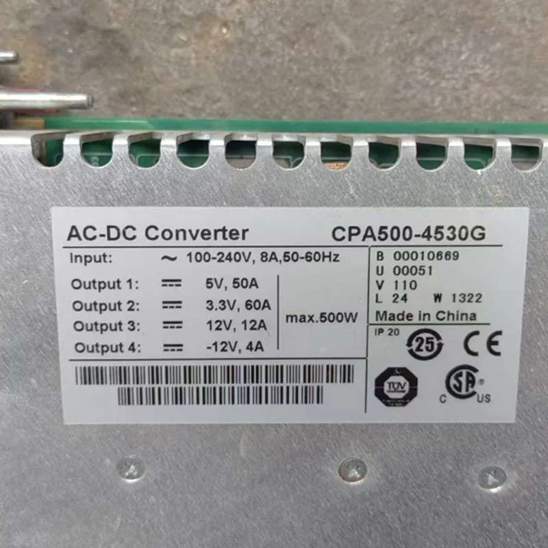 POWER-ONE 전원공급장치 CPA500-4530G 거오리지널 500W