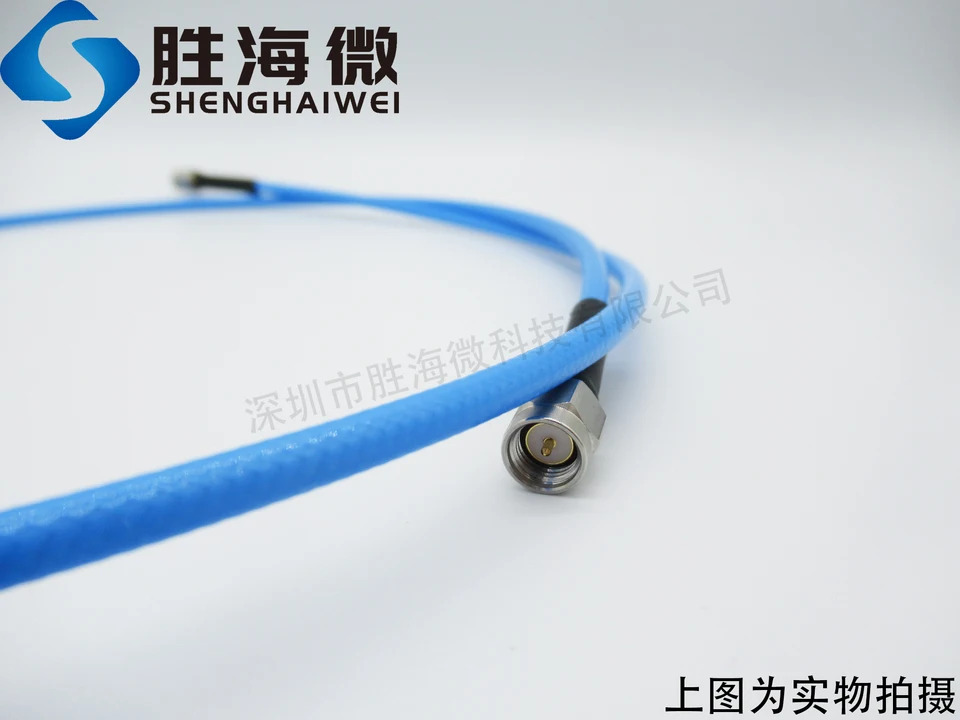 DC-18GHz SMA 마이크로웨이브 동축 케이블 리퍼 SHWCB-1000-S S MM 1m