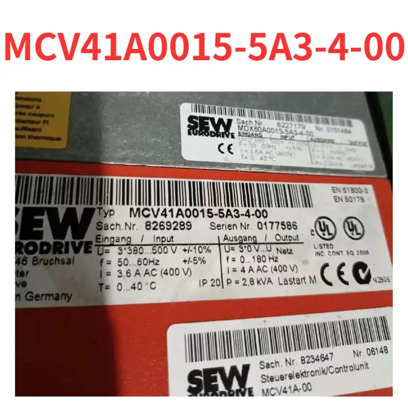 MCV41A0015-5A3-4-00 주파수 변환기 리퍼 완료 신