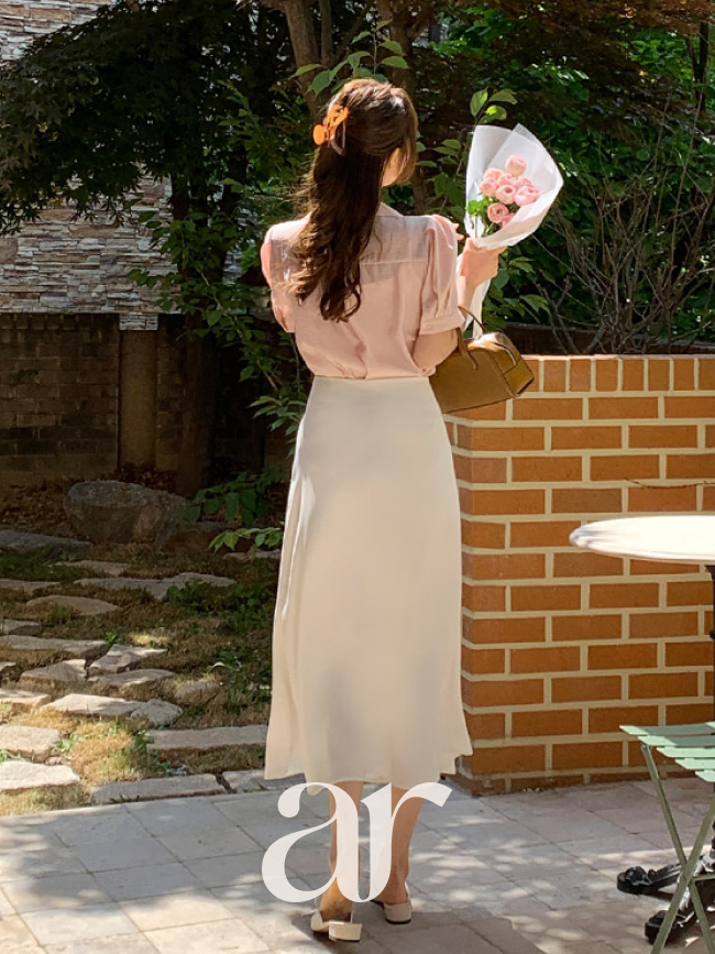 [자체제작] (MADE) 세미 머메이드 롱 스커트 sk6230 이미지 3