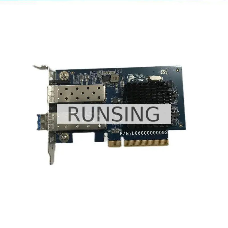 광섬유 네트워크 카드 X520-DA2 리퍼 Baode X520-SR2 82599ES L06000000092 듀얼 포트기가비트