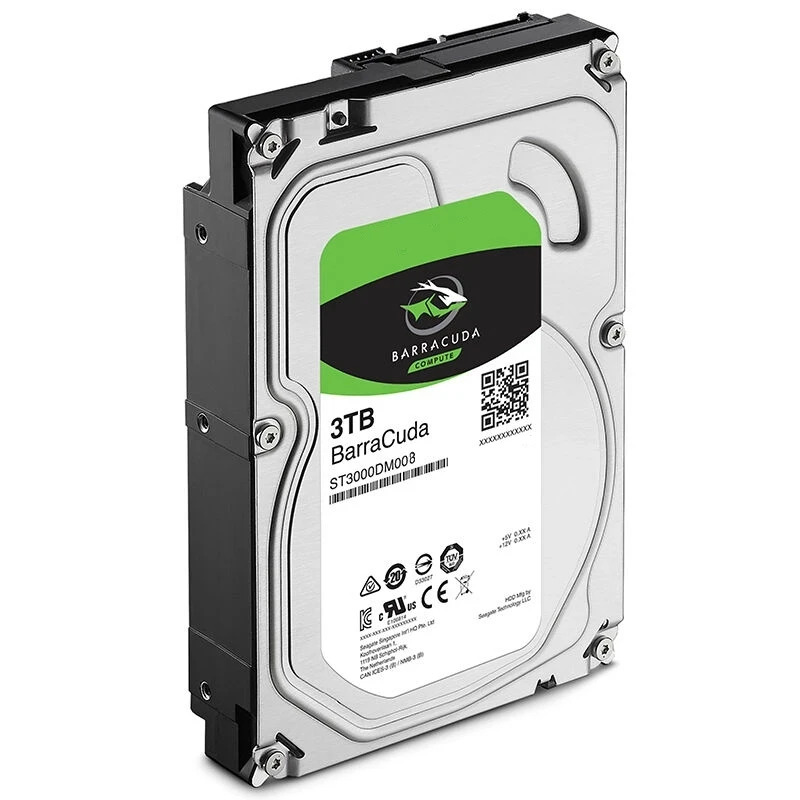 ST3000DM008Seagate 3TB 3.5 SATA 6 Gb/s 64MB 7.2K 감시 하드 드라이브새 원본