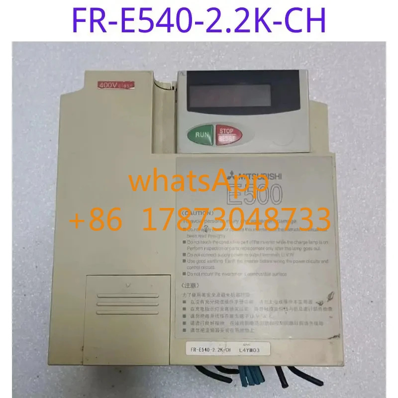 초침 주파수 변환기 FR-E540-2.2K-CH 2.2KW 380V 기능 리퍼 OK
