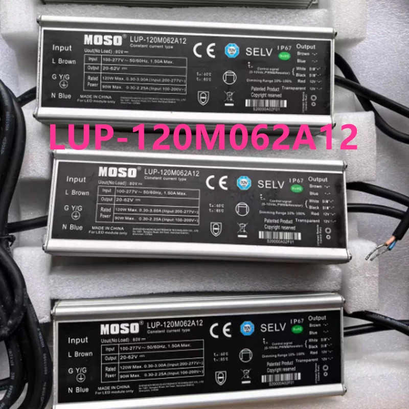 MOSO 전원공급장치 235-457V 320W LDP-320R457 20-62V 120W LUP-120M062A12 신