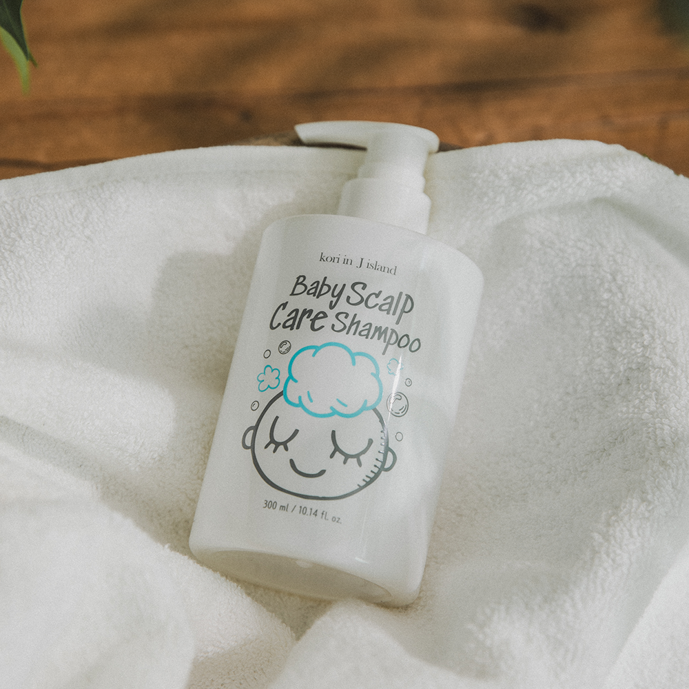 코리인제이아일랜드 아기샴푸 두피샴푸 신생아 두피각질 케어 유아 비건 300ml - 상세 이미지 5