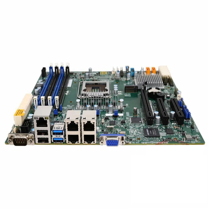 슈퍼마이크로 X11SSH-LN4F 1151 서버 마더보드 IPMI NAS C236 양질