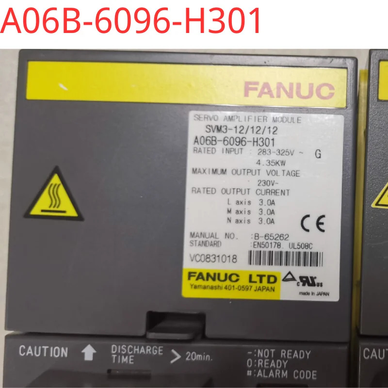 A06B-6096-H301 리퍼 완료상태서보 드라이브