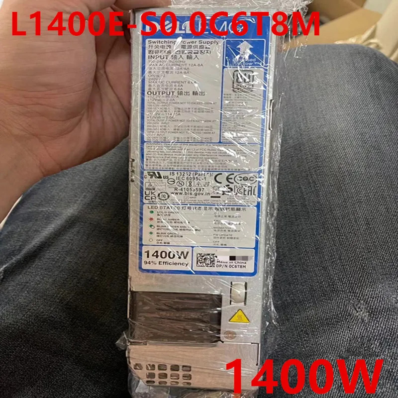 DELL XR11 XR12 XR4000R XR4000Z 1400W L1400E-S0 0C6T8M C6T8M PS-2142-7DR 새 원본 전원공급장치