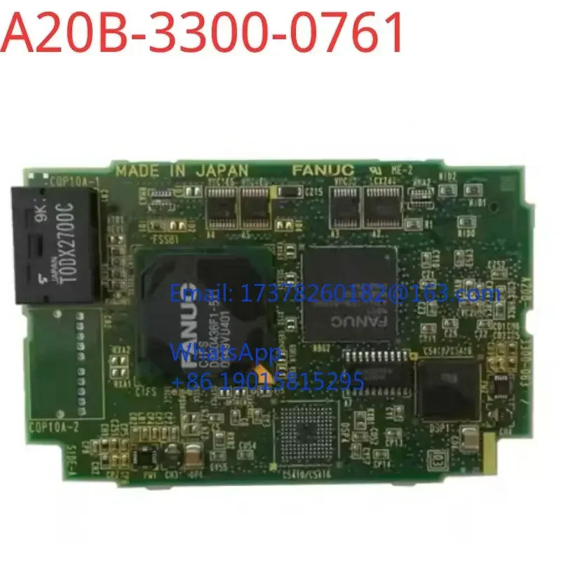 A20B-3300-0761 CNC 컨트롤러 시스템Fanuc 회로 기판 축 카드 리퍼 완료