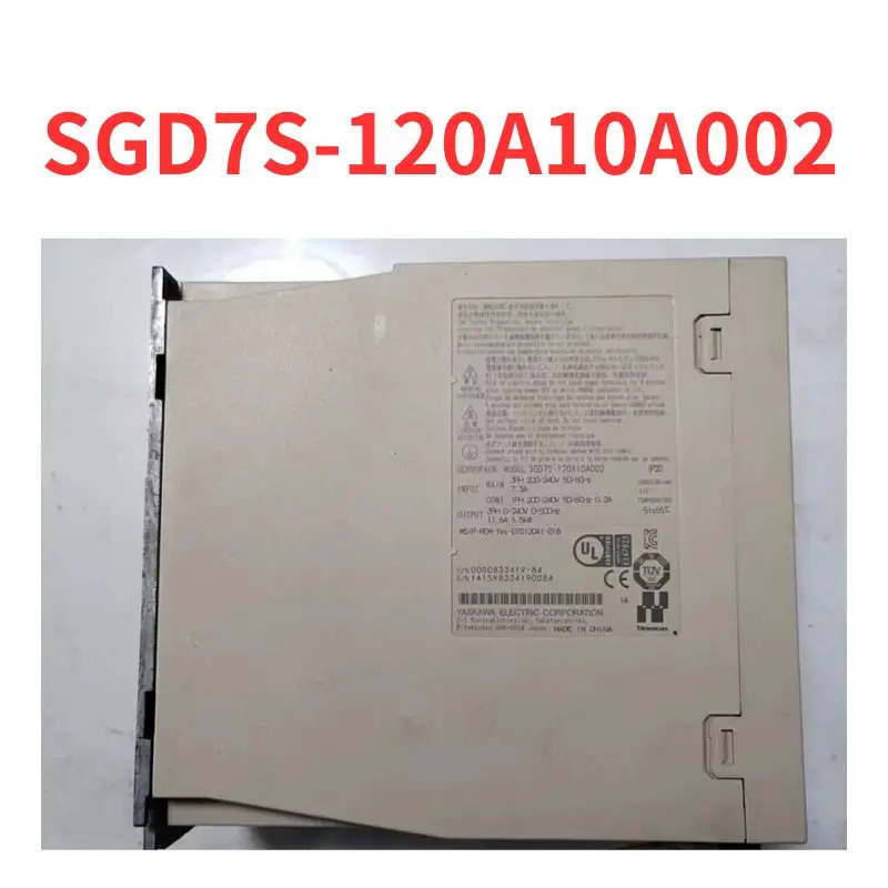 SGD7S-120A10A002 서보 드라이버 리퍼 완료 신