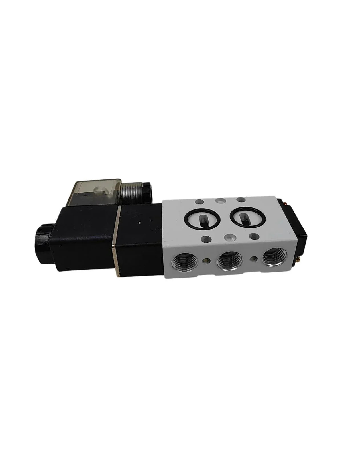 솔레노이드 밸브 2위치 5방향 공압식 역전 AC220V DSN352S