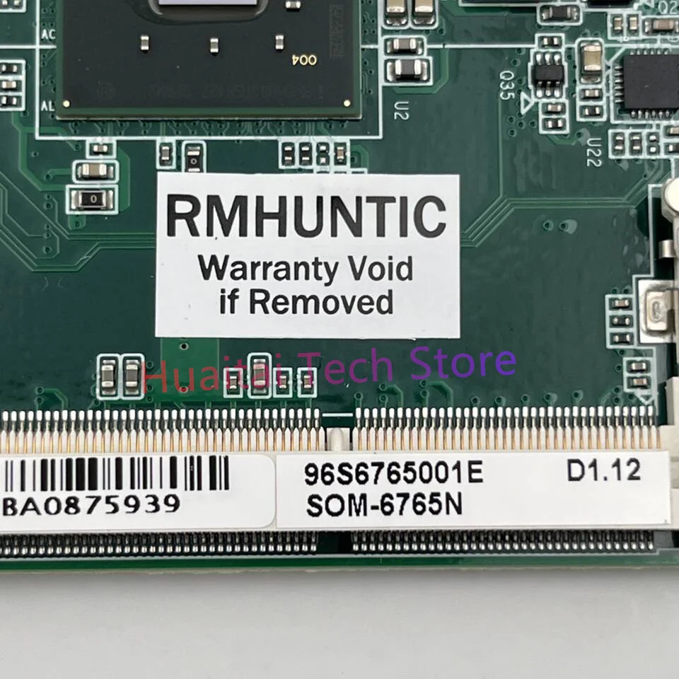 Advantech ETX 마더보드 SOM-6765N SOM-6765 REV.A1 용