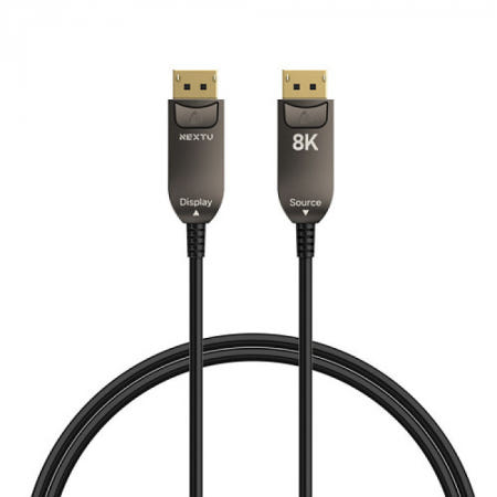 이지넷유비쿼터스 넥스트유 DisplayPort 1.4v 광 케이블 (5m) NEXT-4005DP-AOC