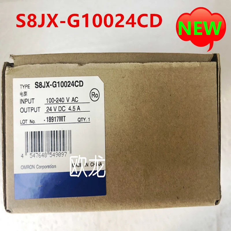 오리지널 전원공급장치 24V 4.5A 100W S8JX-G10024CD