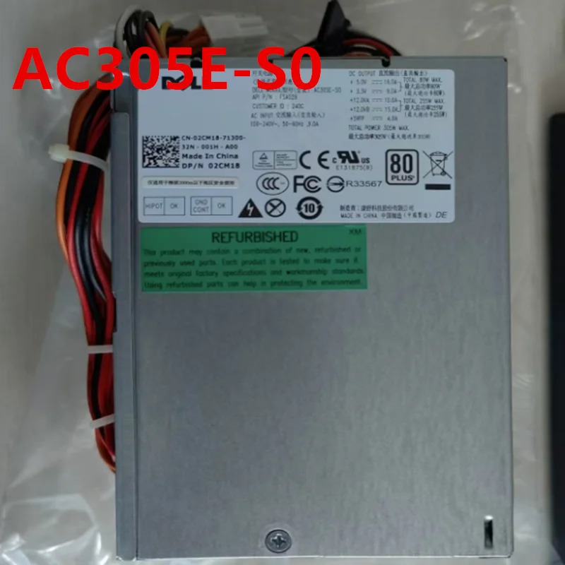 DELL T110 OPTIPLEX 760 780 960 330 360 380 745 755 790 305W AC305E-S0 02CM18 2CM18 FSA029 오리지널 전원공급