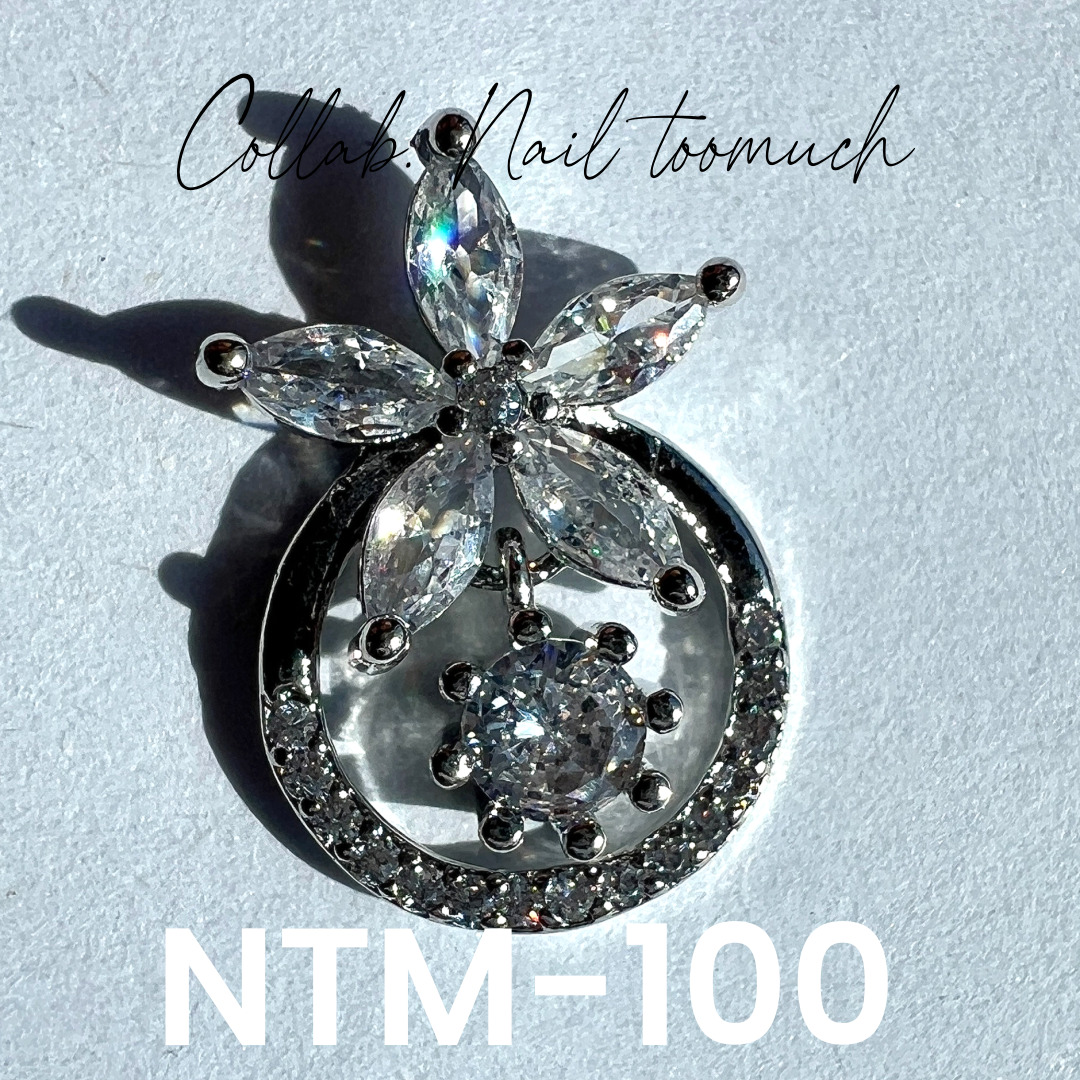 네일 투머치 국산 수제 큐레이션 프리미엄 꽃잎 파츠 스톤 NTM-100 이미지 8