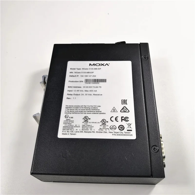 MOXA EDS-G205-1XSFP-T 언매니지드 풀 기가비트 이더넷 스위치100 1000BaseTX 포트 4 개