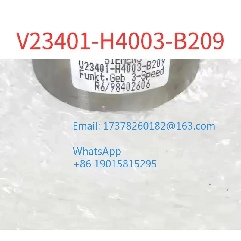 리퍼 V23401-H4003-B209 회전식 변압기 서보모터 인코더 완료