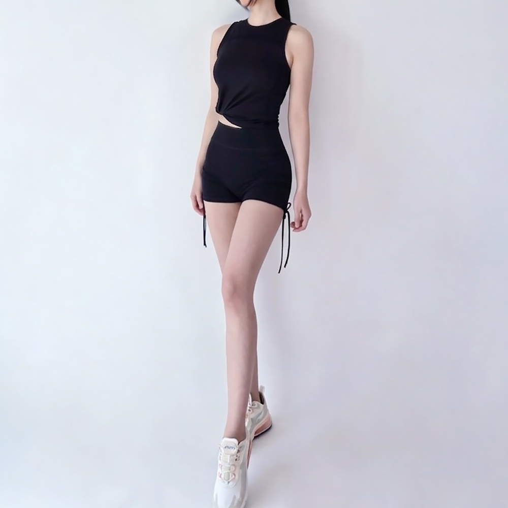 아나웨어 여성 러닝싱글렛 드라이핏 에어리 커버업 나시 탱크탑 마라톤복장 여자러닝상의 이미지 8